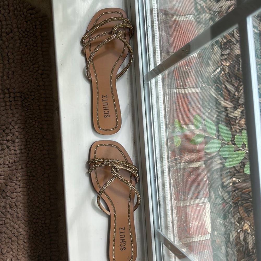 Shutz flat sandals